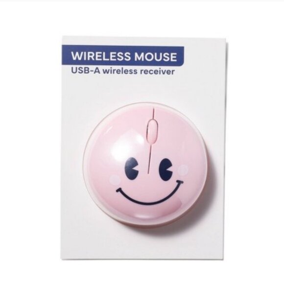 New in package! Target Bullseye Playground Smiley Face Mouse, Bluetooth - Picture 1 of 4